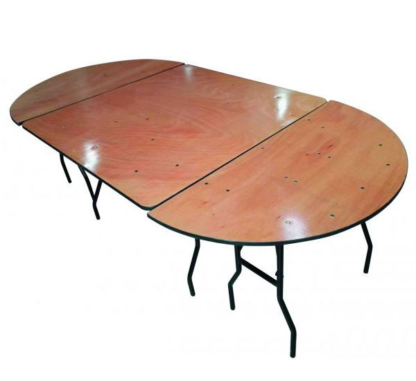 table de réception bois pliante